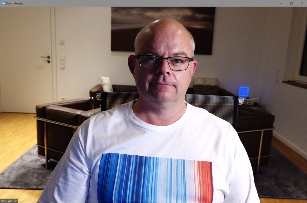 Key Light und Hintergrund